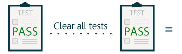 Clear all test